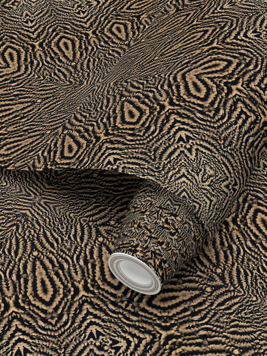 110 Patterns in the Sand Wallpaper - Complex Coastal Feature Wall