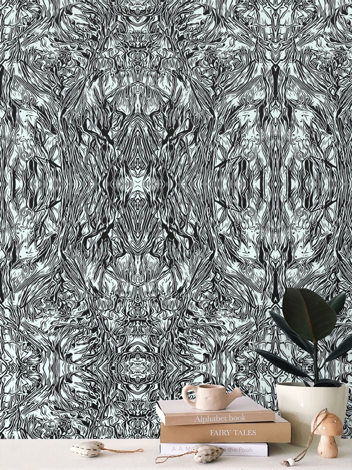 101 Patterns in the Sand Wallpaper - Intricate Coastal Feature Wall