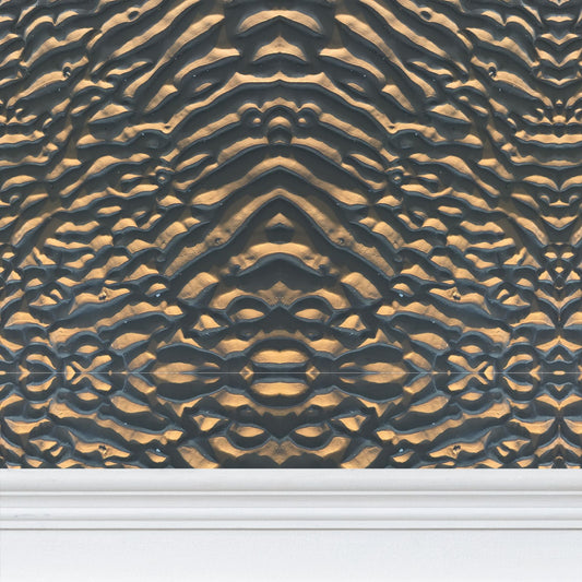 Patterns at Dusk Wallpaper - Moody Coastal Feature Wall
