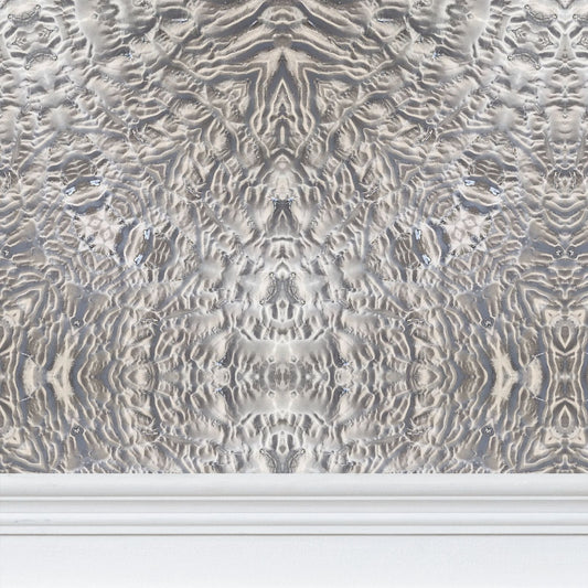 Delicately Carved Sand Wallpaper - Elegant Coastal Feature Wall