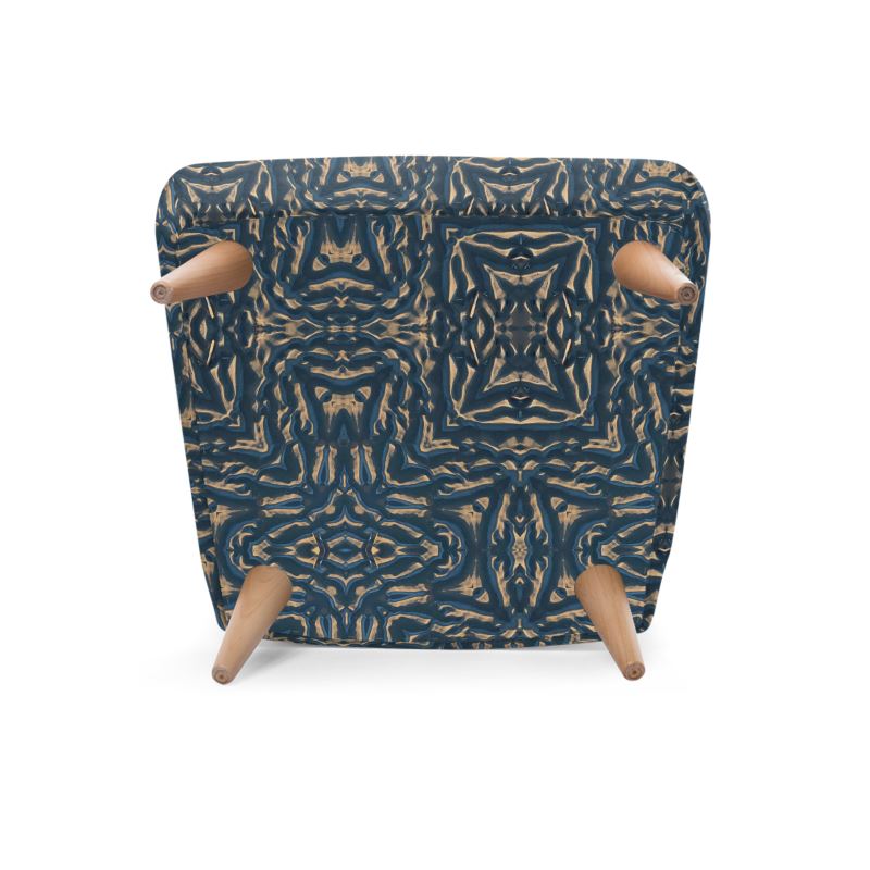 Patterns in the Sand Occasional Chair - Artistic Coastal Furniture