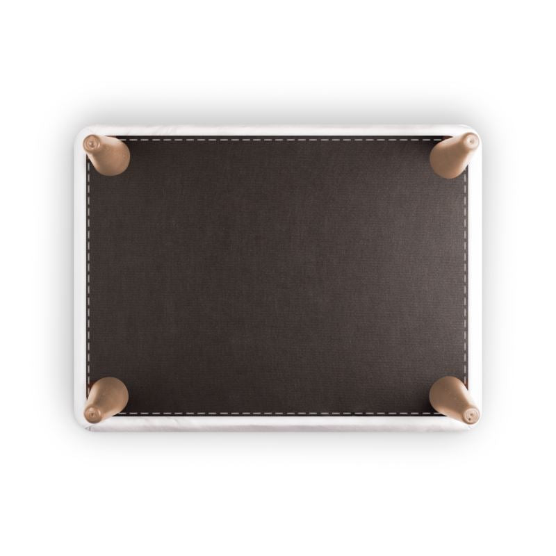 Sand Pattern Footstool - Coastal Designer Furniture