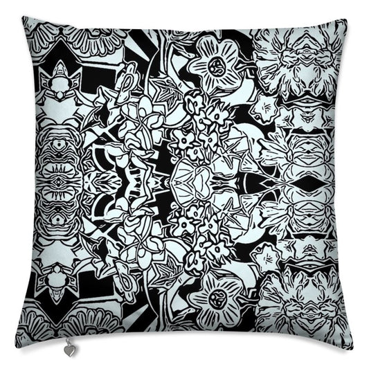 Bold Flowers Cushion - Statement Botanical Home Decor