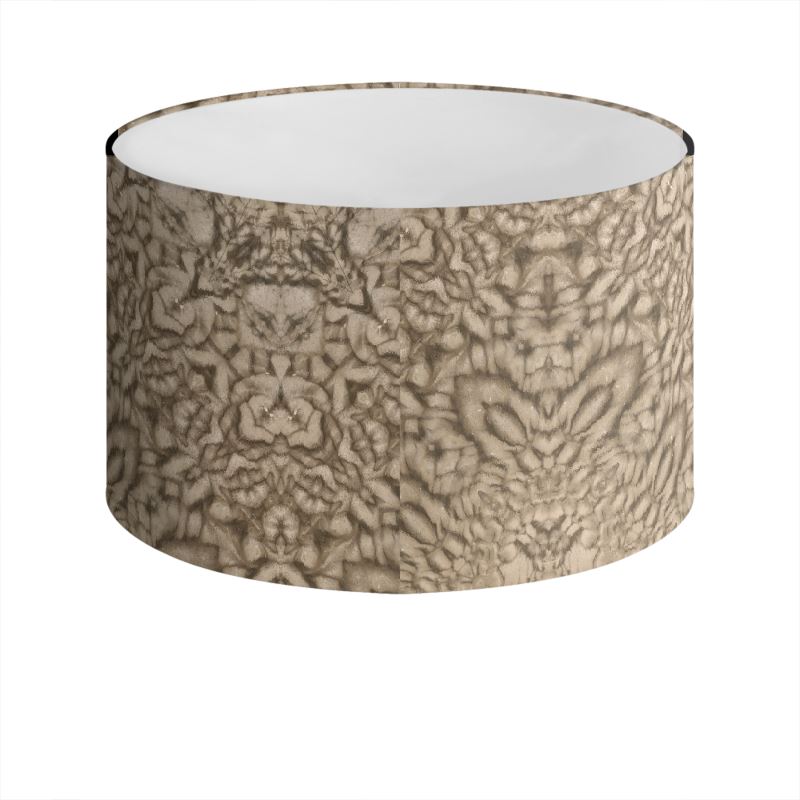 Carved Sand Lampshade - Coastal Designer Lighting