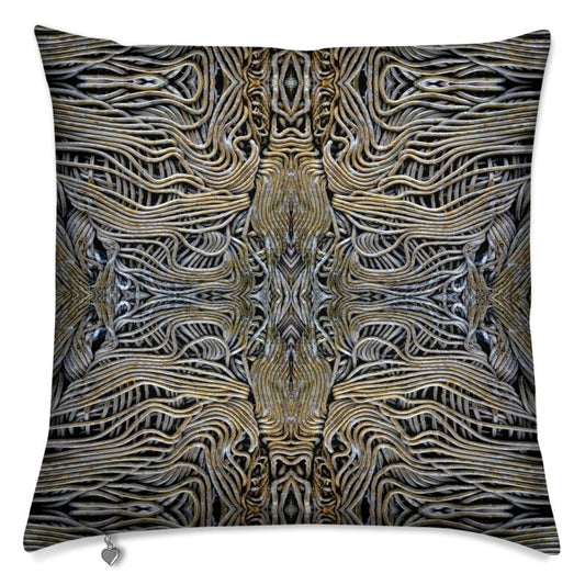 Cross Wires Cushion - Geometric Industrial Designer Cushion
