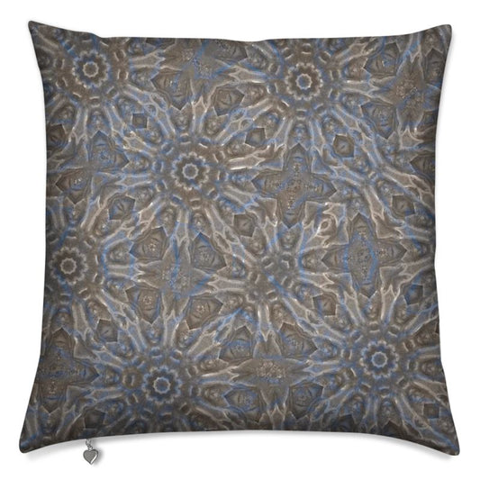 Sand Flowers Cushion Cover - Botanical Coastal Home Decor