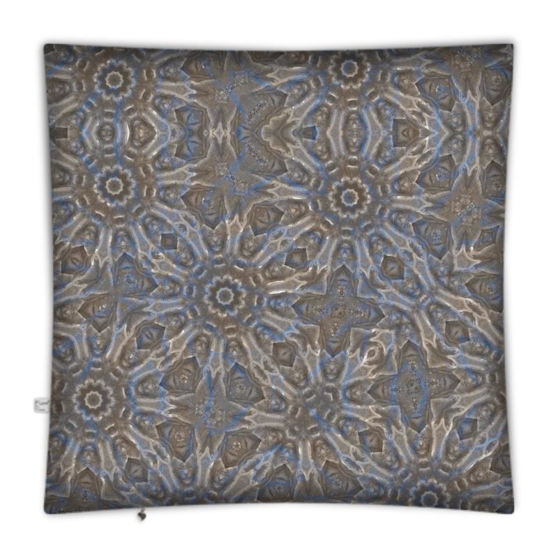 Sand Flowers Floor Cushion - Botanical Coastal Seating