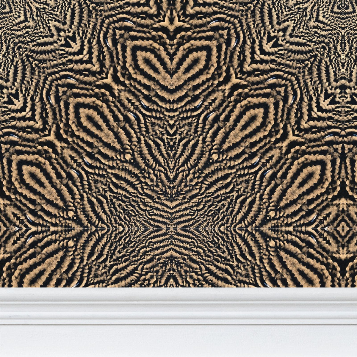 110 Patterns in the Sand Wallpaper - Complex Coastal Feature Wall