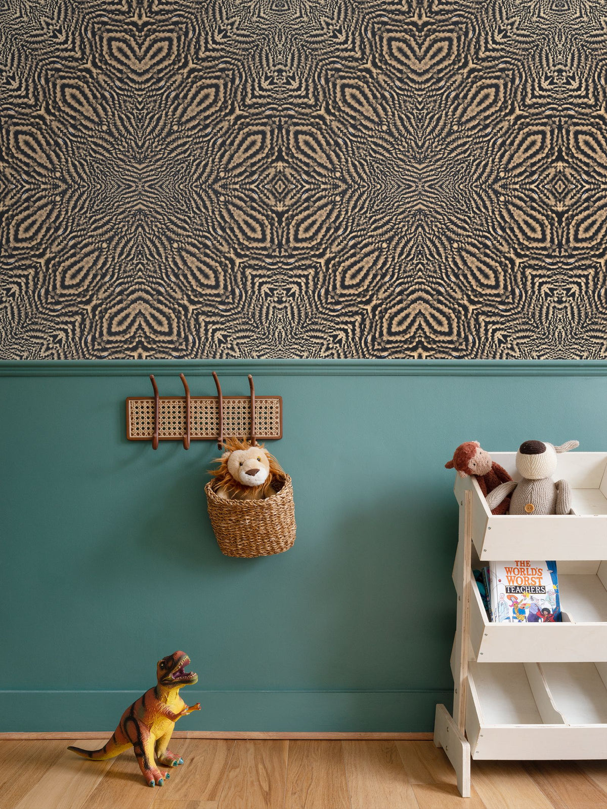 110 Patterns in the Sand Wallpaper - Complex Coastal Feature Wall