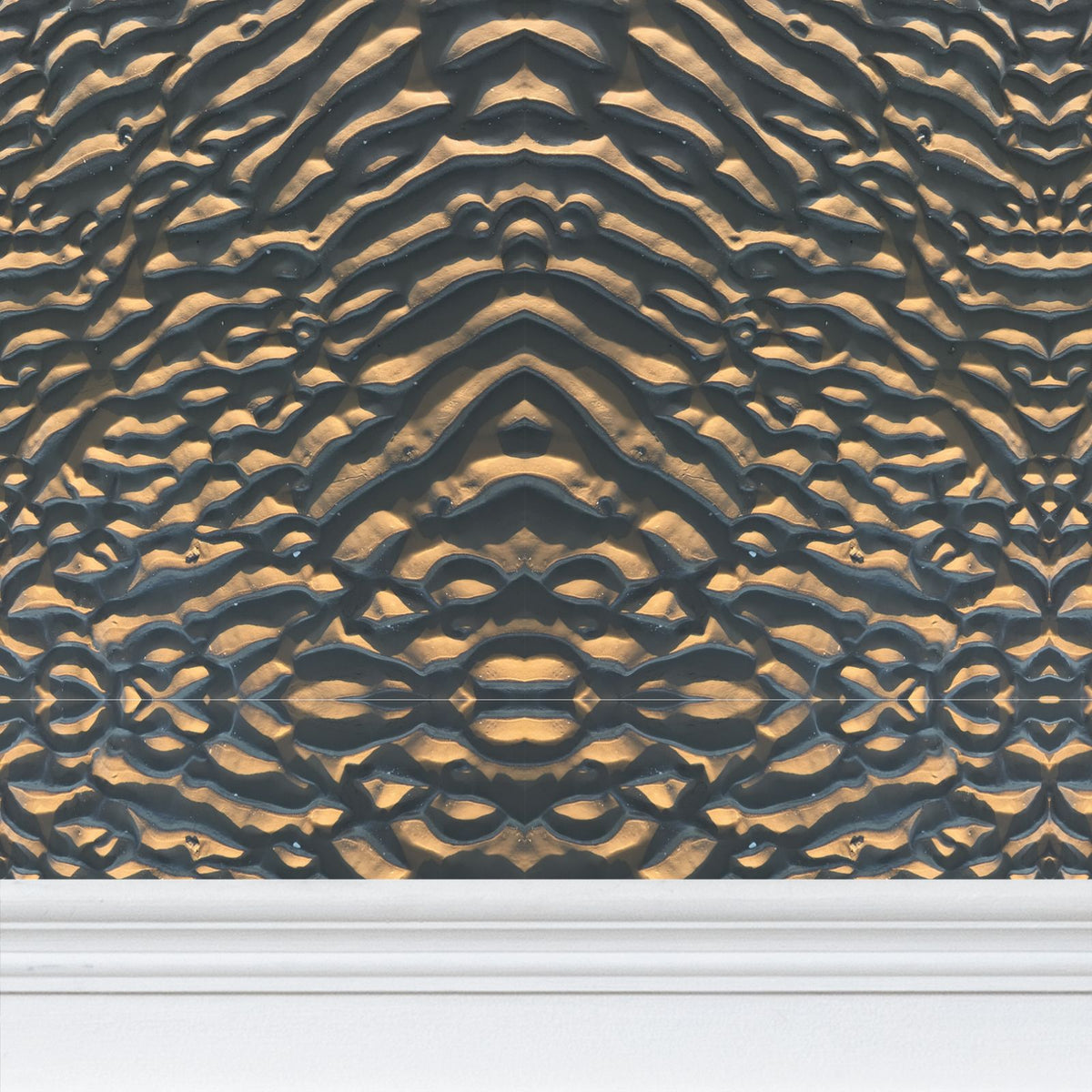 Patterns at Dusk Wallpaper - Moody Coastal Feature Wall