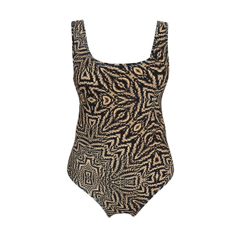 SWIMSUIT - ZIGZAG SAND PATTERN
