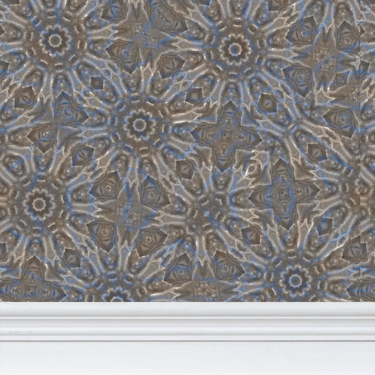 Sand Flowers Wallpaper - Botanical Coastal Feature Wall