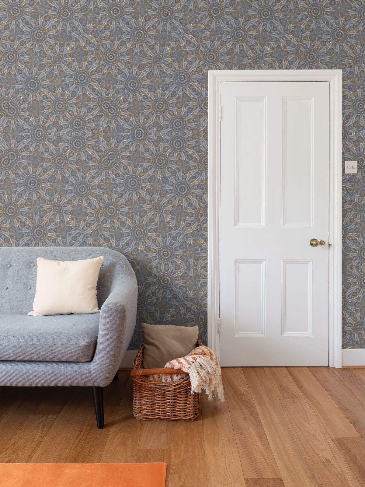 Sand Flowers Wallpaper - Botanical Coastal Feature Wall