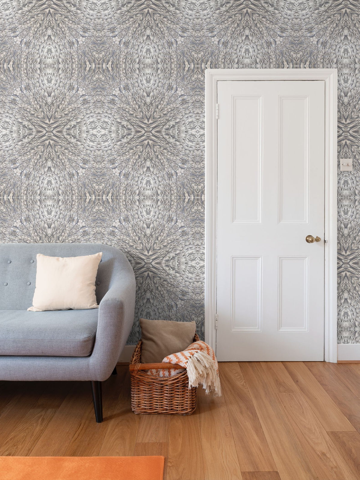 Delicately Carved Sand Wallpaper - Elegant Coastal Feature Wall