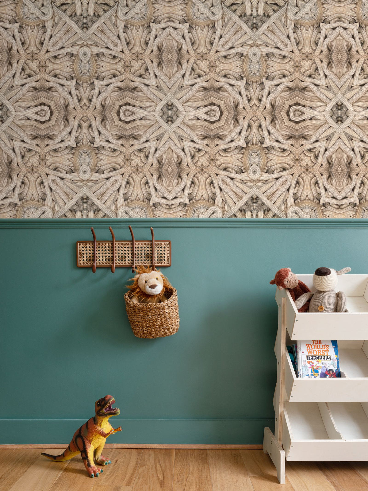 Knitted Rope Wallpaper - Textural Industrial Nautical Wallpaper
