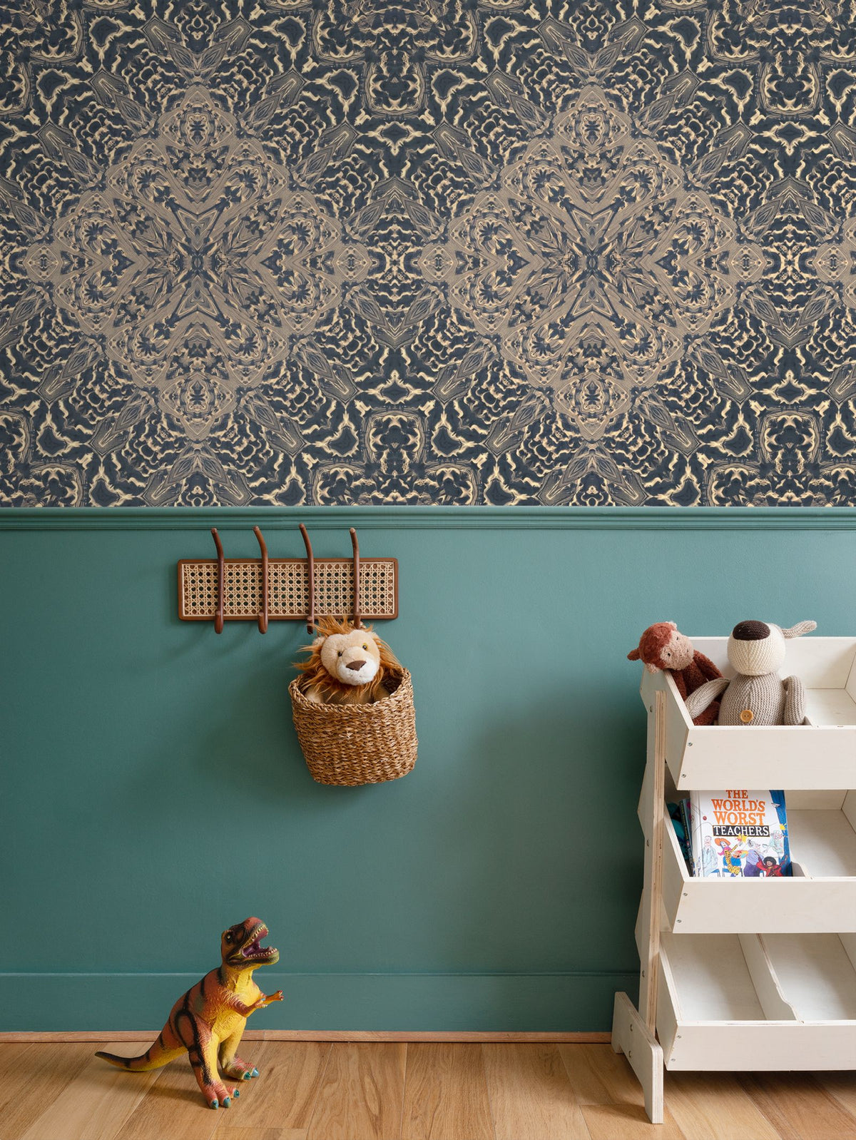 Square Sand Design Wallpaper - Geometric Coastal Feature Wall