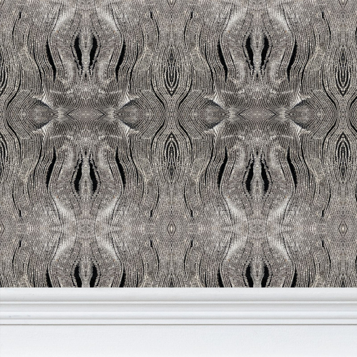 Wired Silver Wallpaper - Metallic Industrial Designer Wallpaper