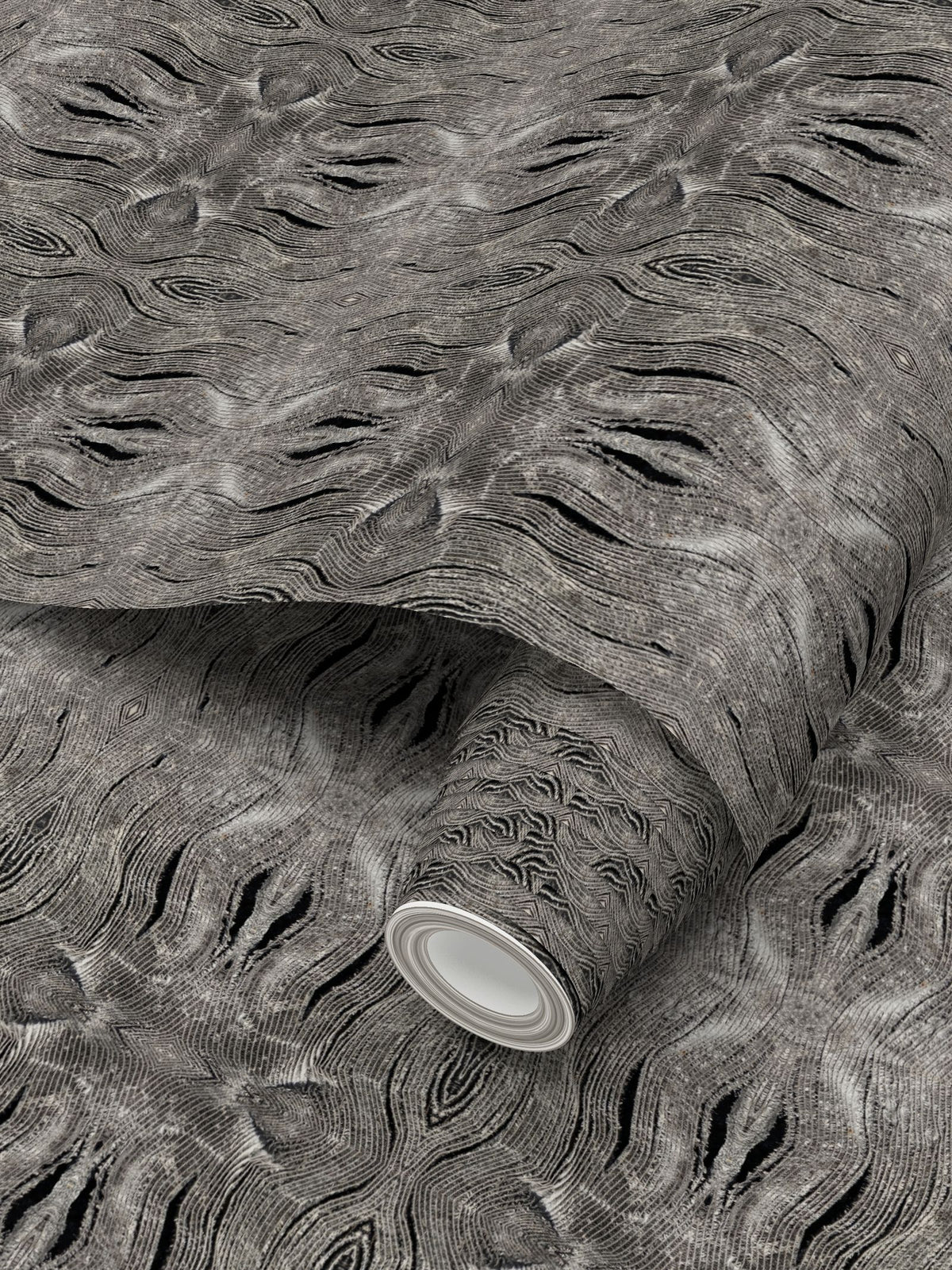 Wired Silver Wallpaper - Metallic Industrial Designer Wallpaper