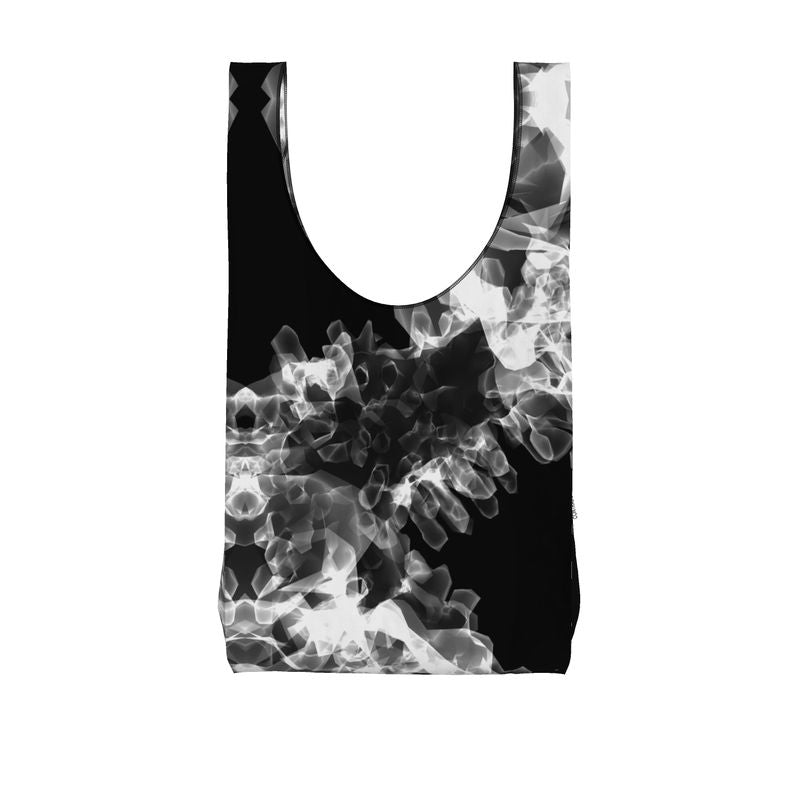 Monochrome Designer Parachute Shopping Bag