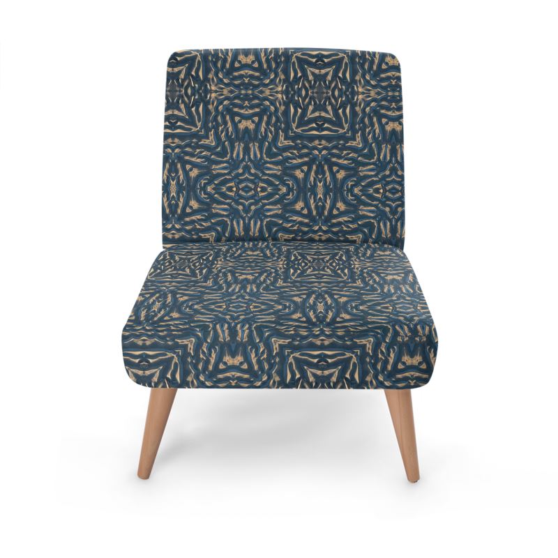 Patterns in the Sand Occasional Chair - Artistic Coastal Furniture