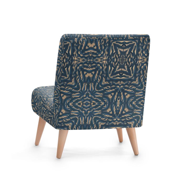 Patterns in the Sand Occasional Chair - Artistic Coastal Furniture
