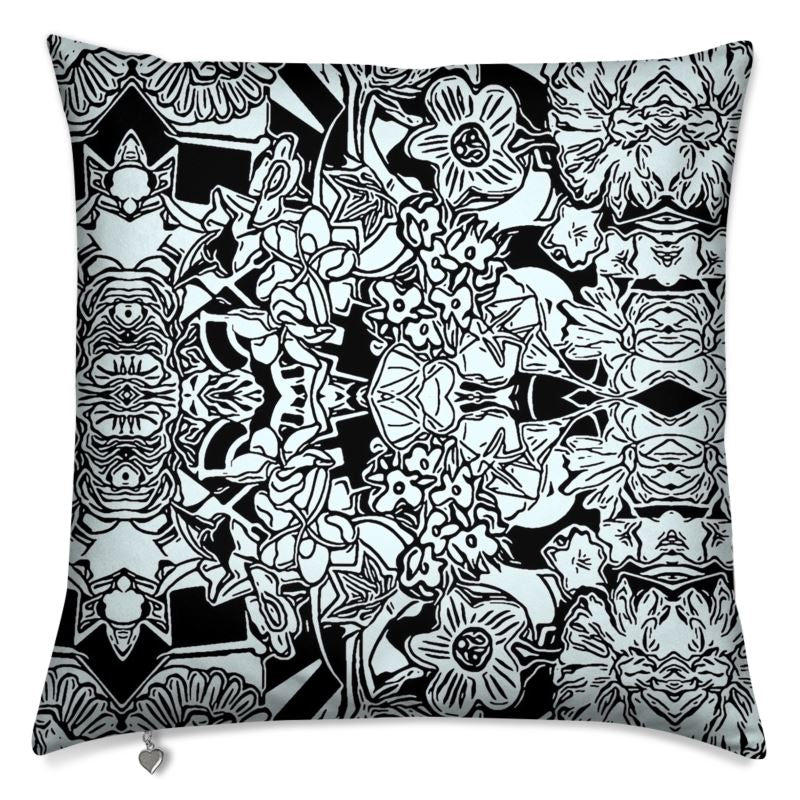 Bold Flowers Cushion - Statement Botanical Home Decor
