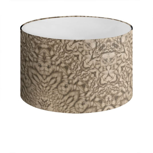 Carved Sand Lampshade - Coastal Designer Lighting