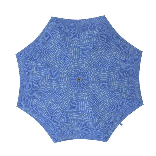 Blue Designer Umbrella