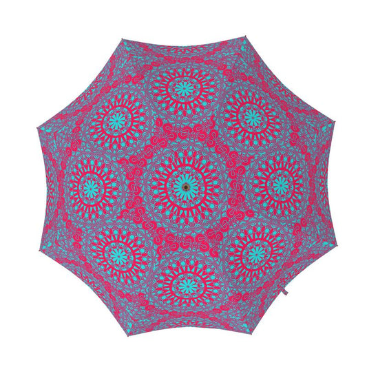 Red Bouquet Designer Umbrella