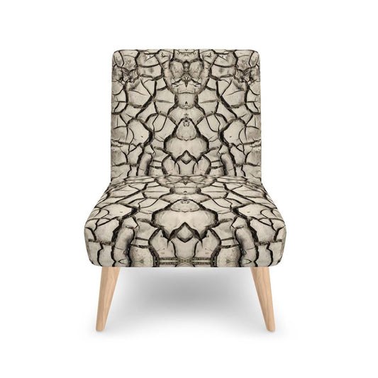 Cracked Earth Occasional Chair - Designer Statement Furniture