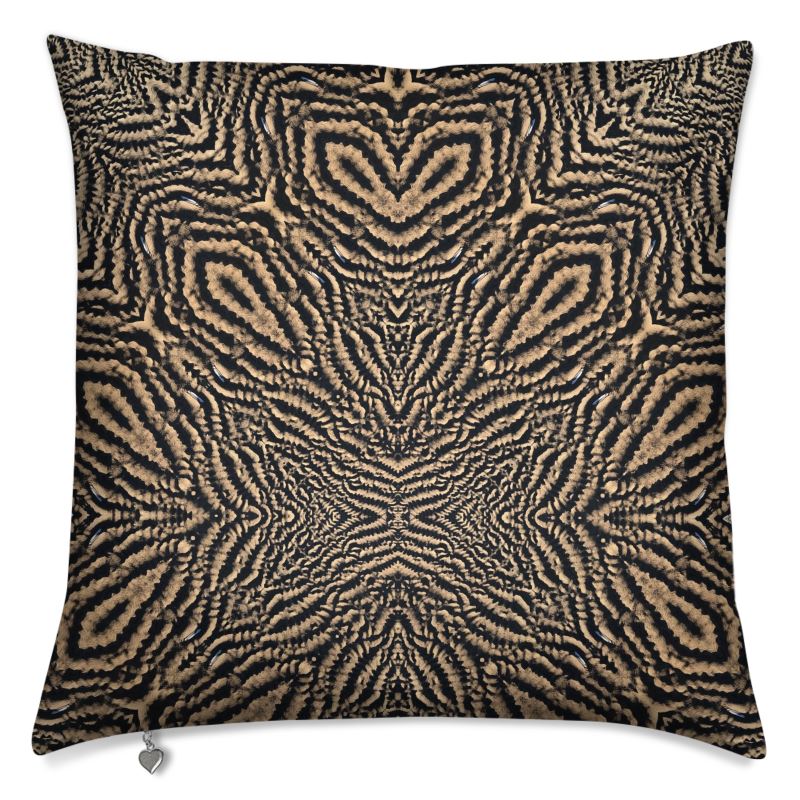 Wicker Sand Cushion Cover - Textural Coastal Home Decor