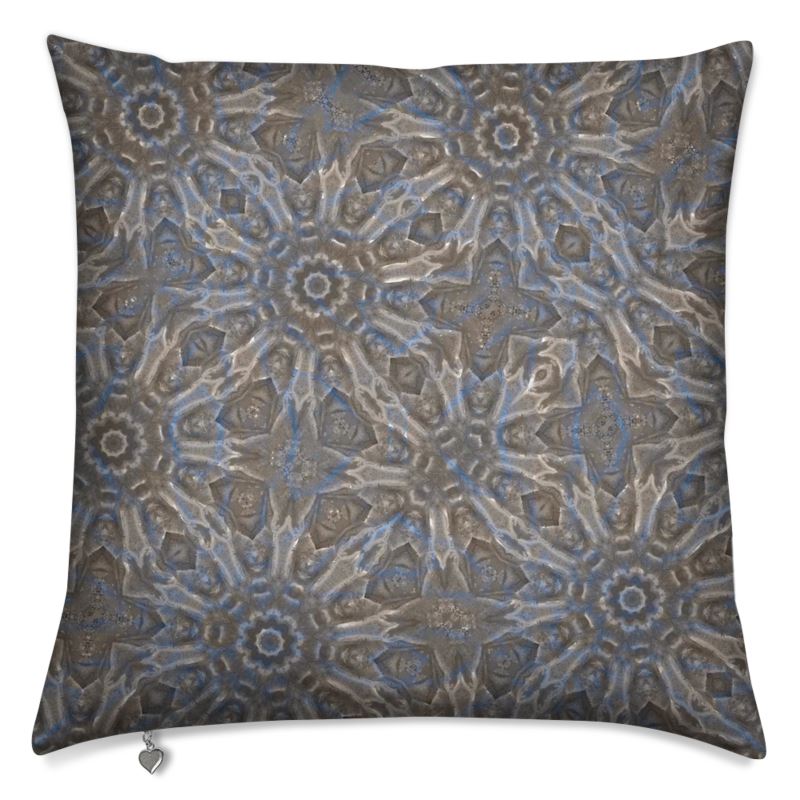 Sand Flowers Cushion Cover - Botanical Coastal Home Decor