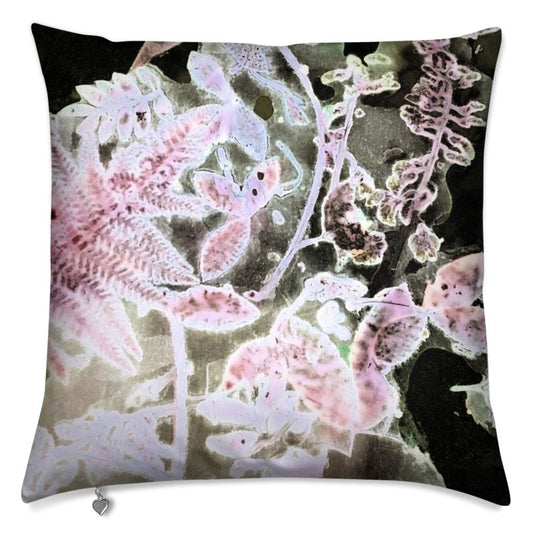 Night Flowers Cushion - Bold Botanical Designer Cushion